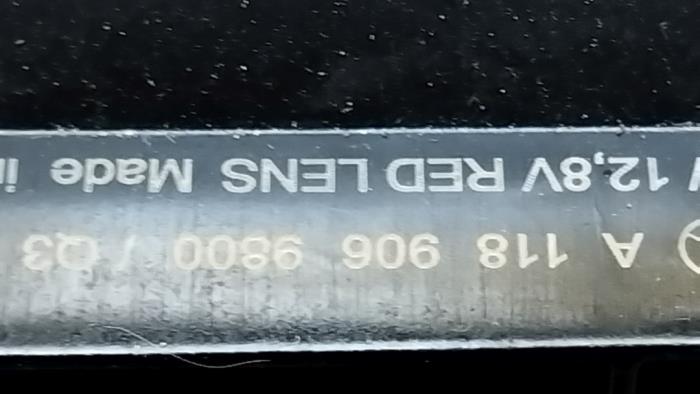 Extra Remlicht midden Mercedes CLA