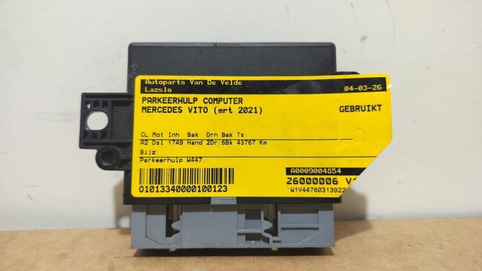 Ordenador asistencia de estacionamiento Mercedes Vito