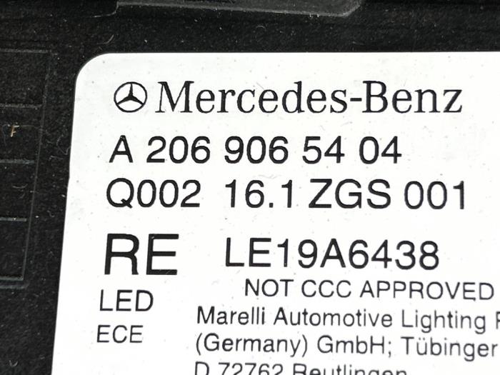 Scheinwerfer rechts Mercedes C-Klasse