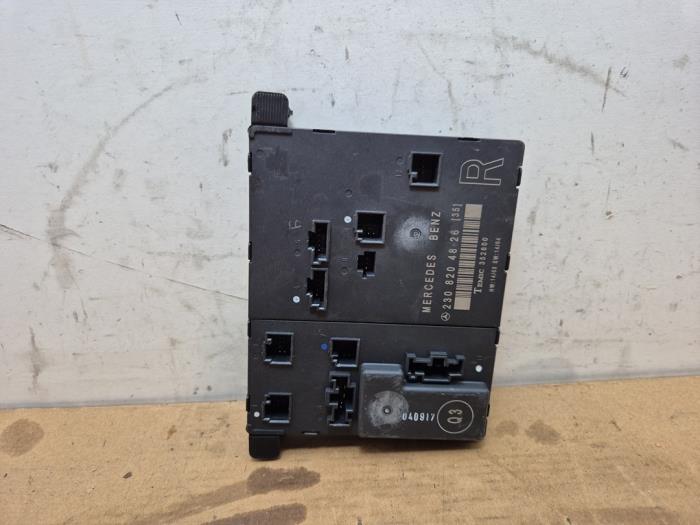 Central door locking module Mercedes SL