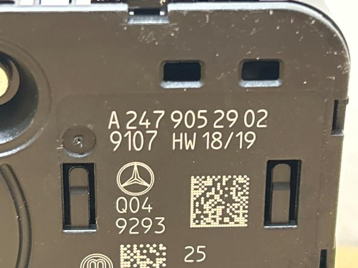 Interruptor de luz Mercedes A-Klasse