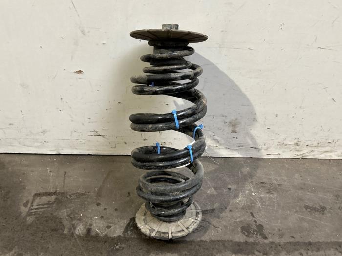 Muelle helicoidal detrás Mercedes Vito