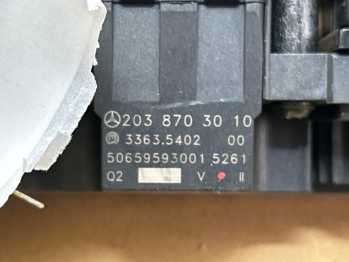 Commutateur éclairage d'urgence Mercedes C-Klasse