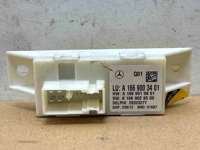 Ordenador de iluminación Mercedes ML-Klasse