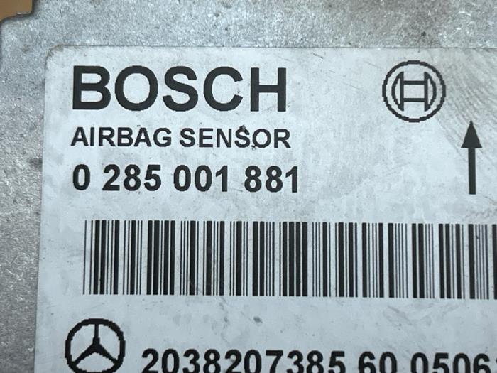 Modul poduszki powietrznej Mercedes C-Klasse