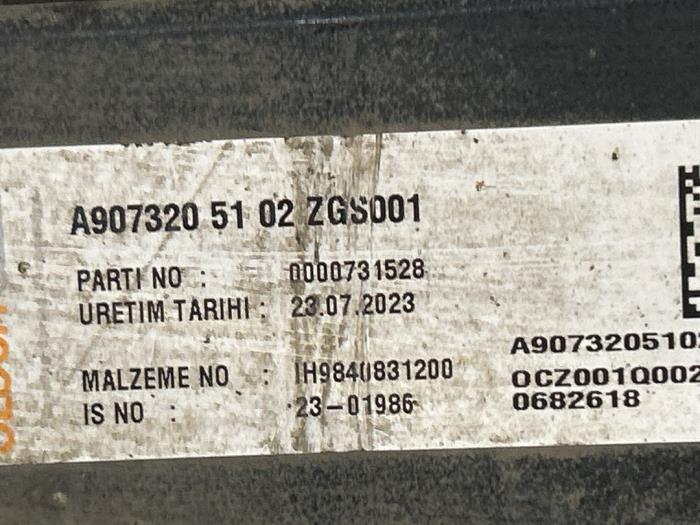 Blattfeder hinten Mercedes Sprinter