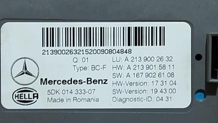 Comfortmodule Mercedes E-Klasse
