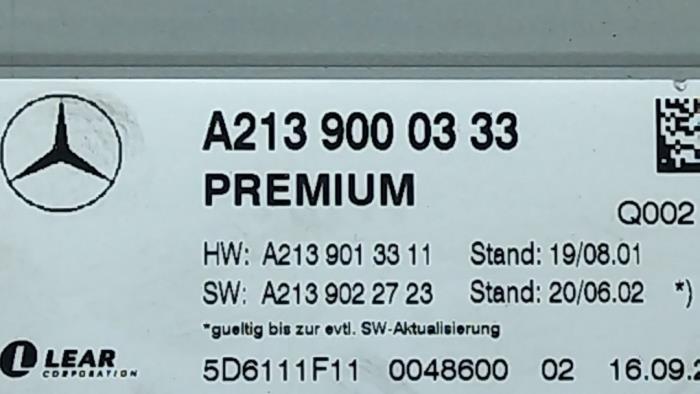 Radio amplifier Mercedes E-Klasse