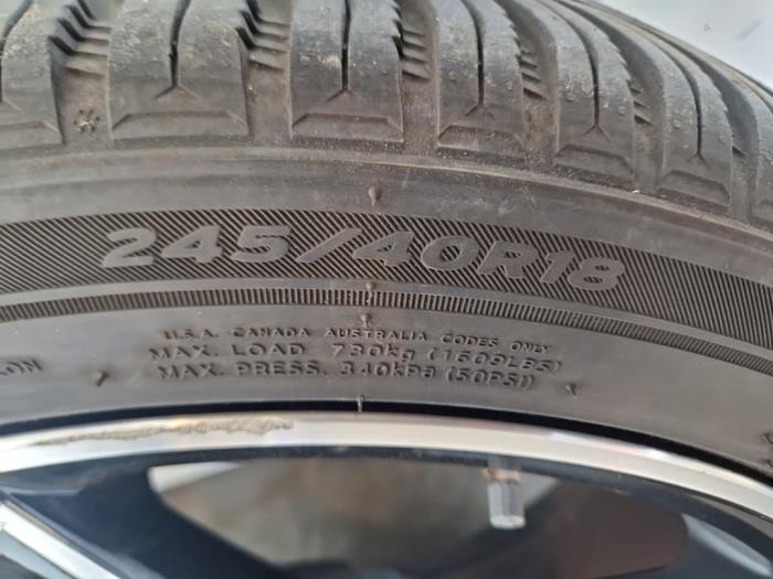 Juego de llantas y neumáticos Mercedes C-Klasse