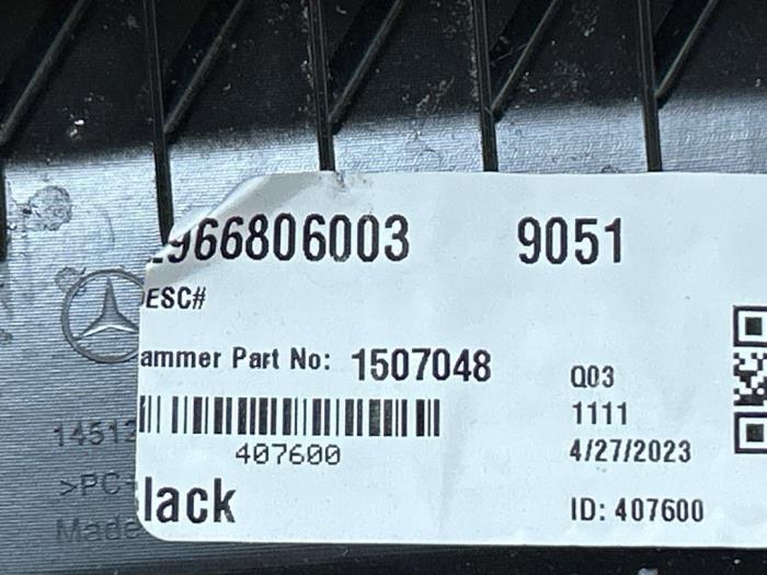 Heizung Bedienpaneel Mercedes C-Klasse