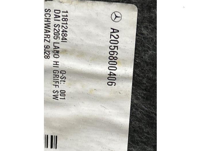 Boot mat Mercedes C-Klasse