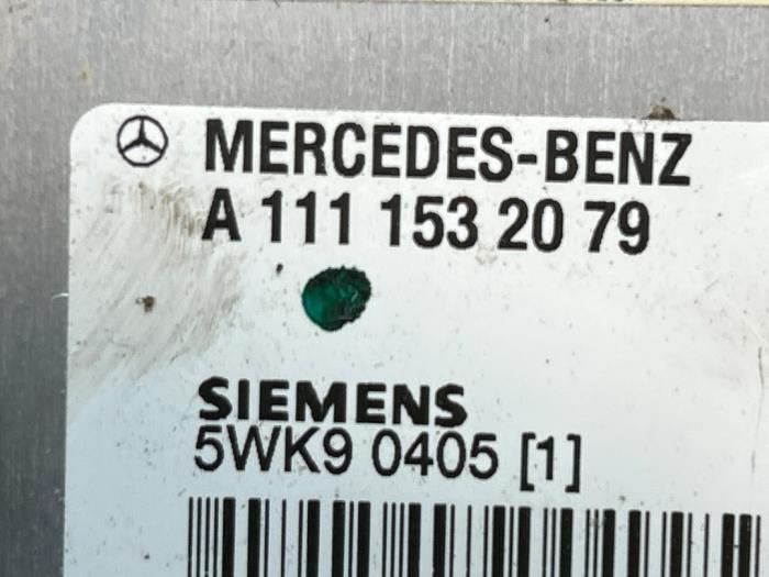 Komputer sterowania silnika Mercedes SLK