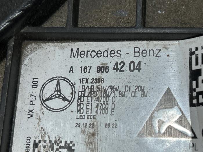 Headlight, right Mercedes GLE