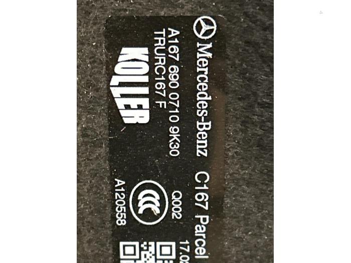 Boot mat Mercedes GLE
