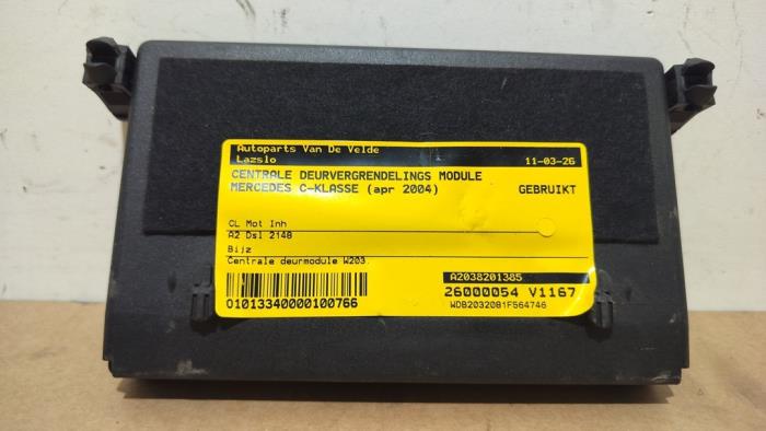 Module verrouillage central des portes Mercedes C-Klasse