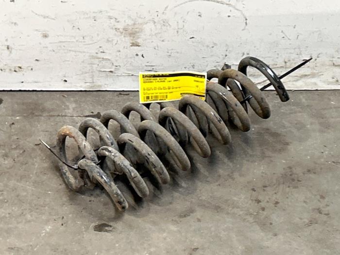 Muelle helicoidal detrás Mercedes C-Klasse