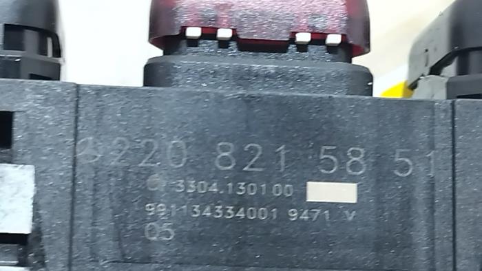 Interruptor de luz de pánico Mercedes S-Klasse