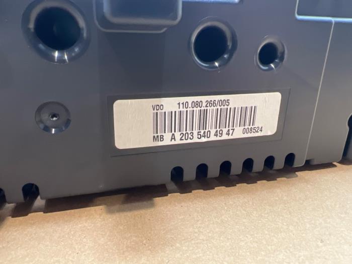 Cuentakilómetros Mercedes C-Klasse