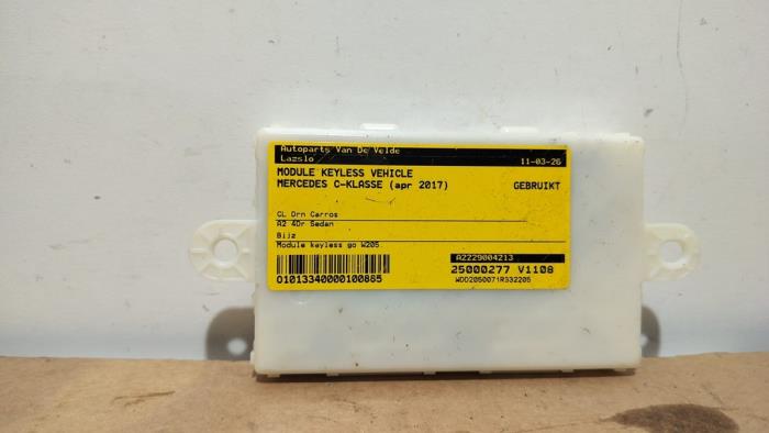 Modul keyless vehicle Mercedes C-Klasse
