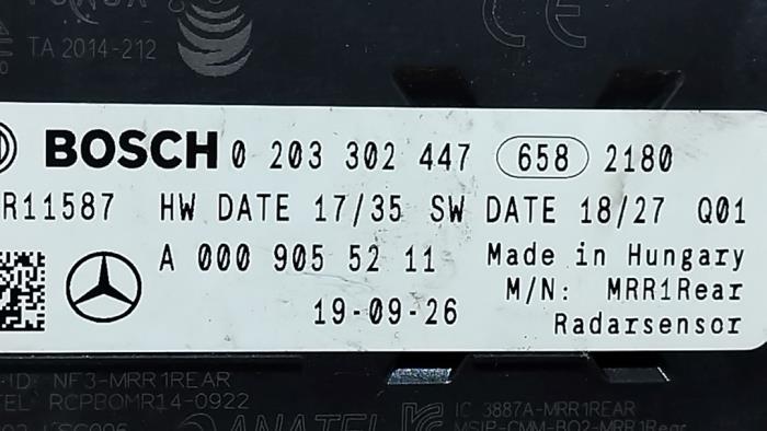 Radar sensor Mercedes CLA