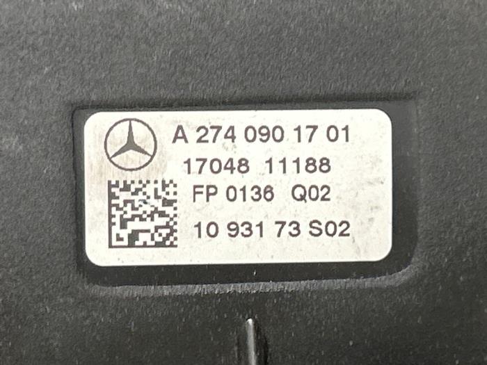 Obudowa filtra powietrza Mercedes C-Klasse
