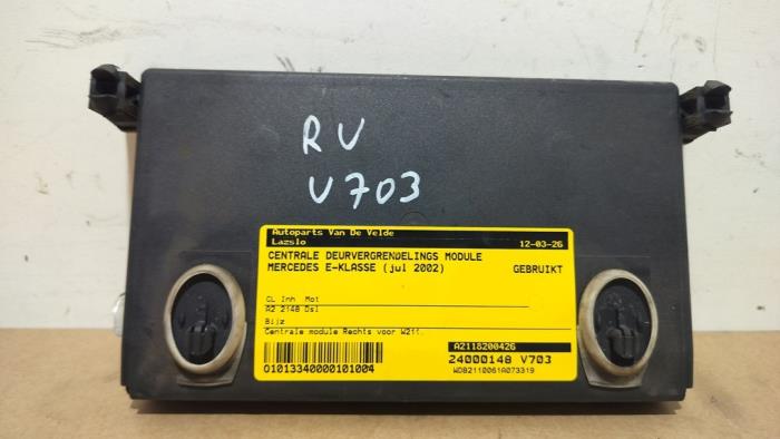 Modul centralnego zamka Mercedes E-Klasse