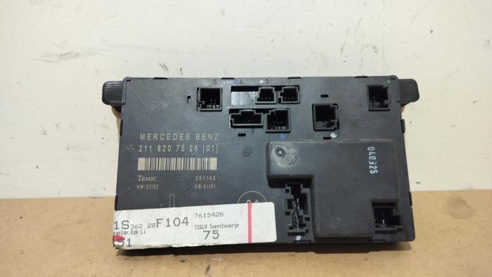 Central door locking module Mercedes E-Klasse