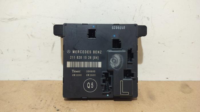 Central door locking module Mercedes E-Klasse