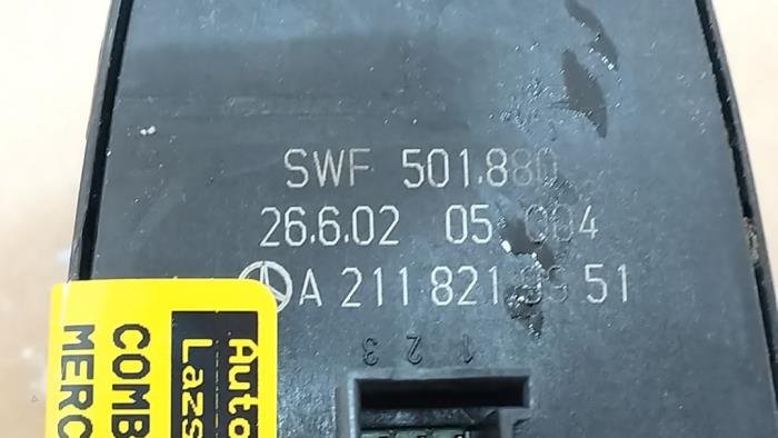 Interruptor combinado de ventanillas Mercedes E-Klasse