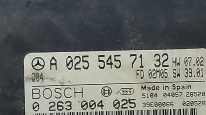 Ordenador asistencia de estacionamiento Mercedes E-Klasse