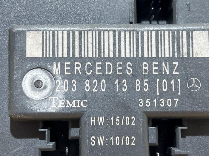Central door locking module Mercedes C-Klasse