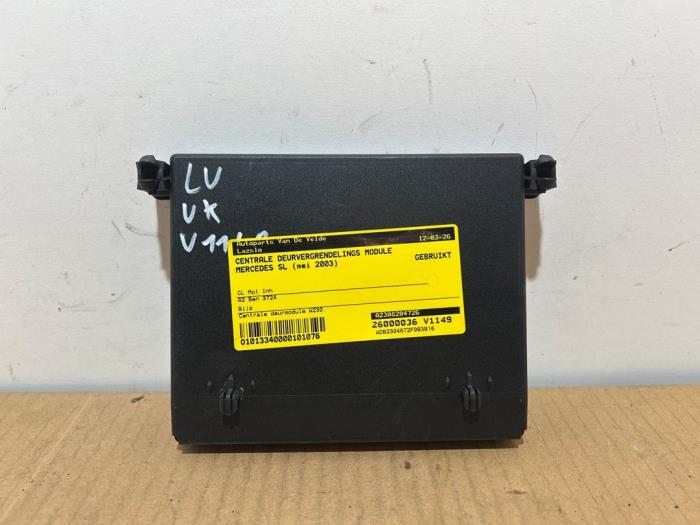 Central door locking module Mercedes SL