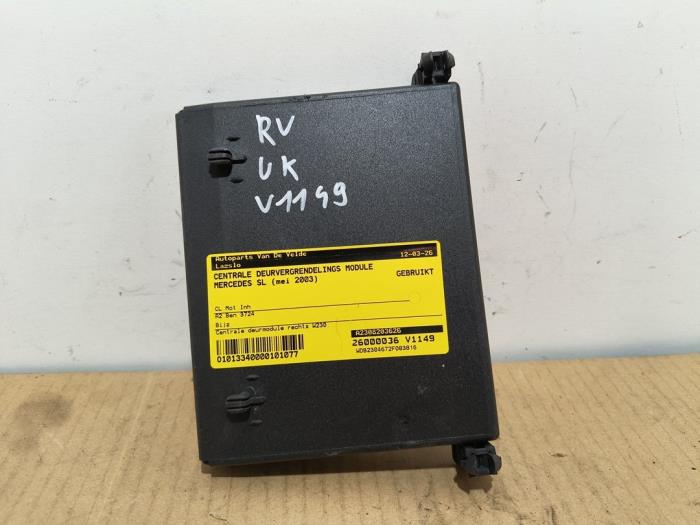 Central door locking module Mercedes SL