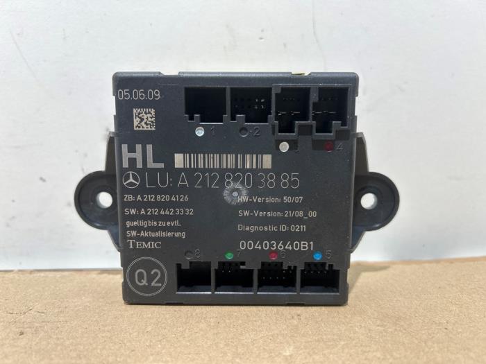 Central door locking module Mercedes E-Klasse