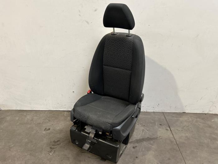 Seat, left Mercedes Vito