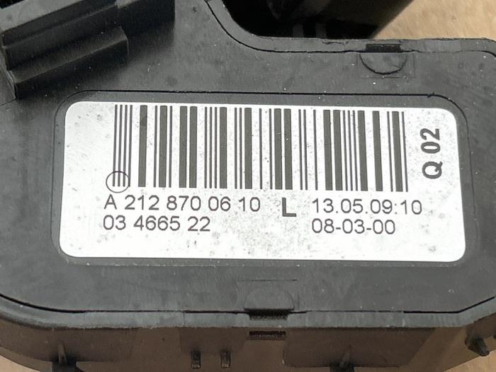 Interruptor de ajuste de asiento Mercedes E-Klasse