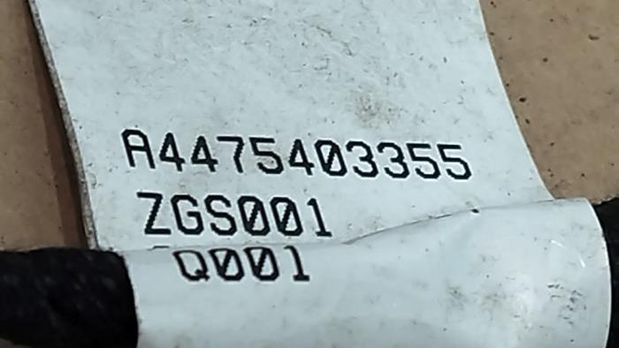 Registration plate light Mercedes Vito