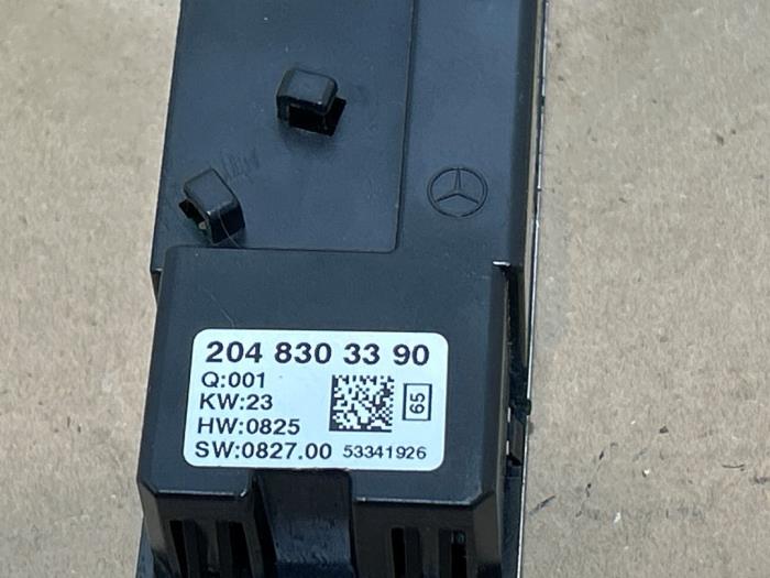 Kachel Bedieningspaneel Mercedes E-Klasse