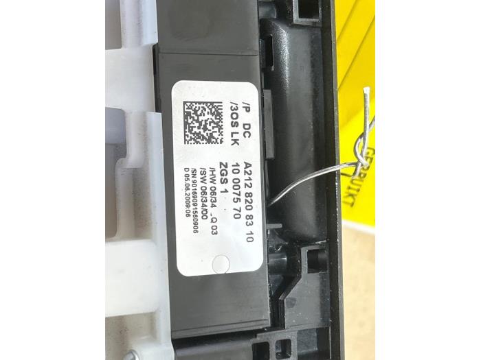 Interruptor combinado de ventanillas Mercedes E-Klasse