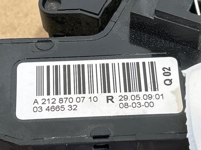 Interruptor de ajuste de asiento Mercedes E-Klasse