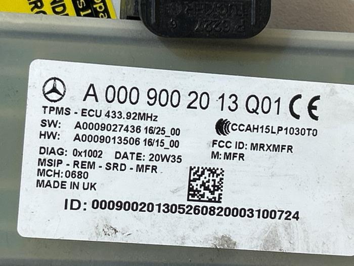 Module gonflage pneus Mercedes E-Klasse