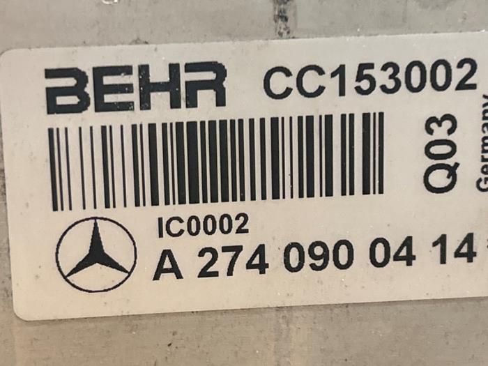 Ladeluftkühler Mercedes C-Klasse