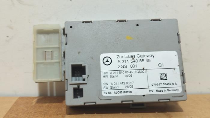 Gateway module Mercedes E-Klasse