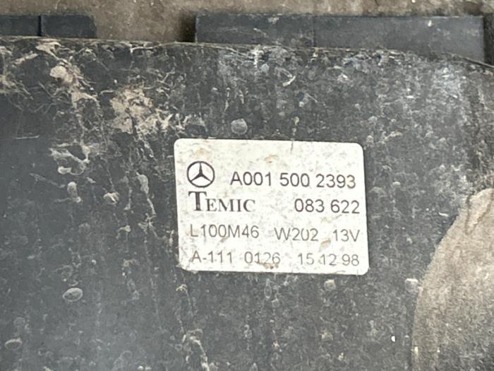 Motorkoeling ventilator Mercedes C-Klasse