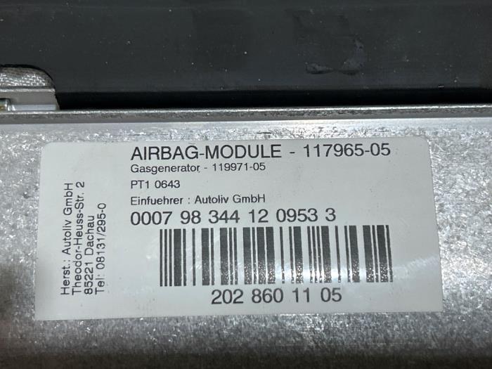 Right airbag (dashboard) Mercedes C-Klasse