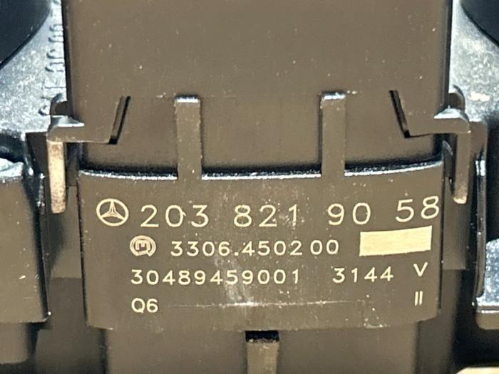 Commutateur éclairage d'urgence Mercedes C-Klasse