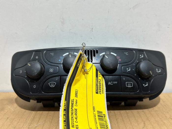 Panneau de commande clim Mercedes C-Klasse