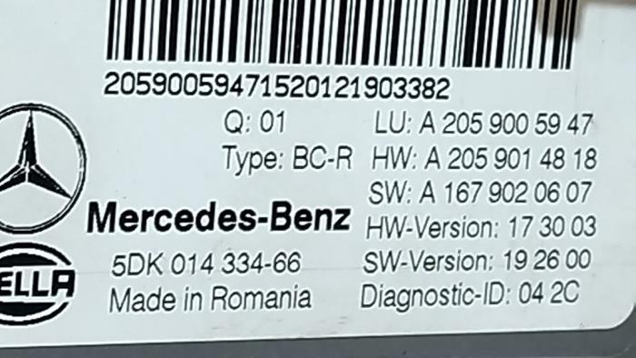 Komfort-Modul Mercedes C-Klasse