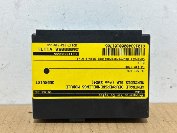 Centrale Deurvergrendelings Module Mercedes SLK