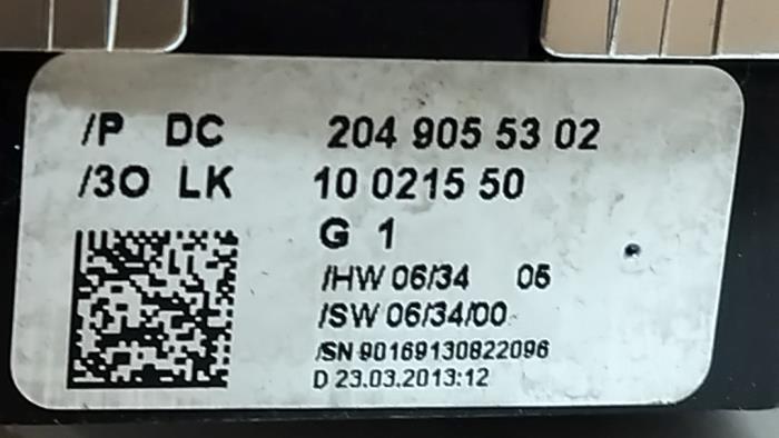 Interruptor combinado de ventanillas Mercedes C-Klasse